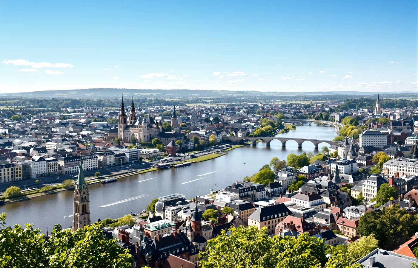 Zones d'intervention en province de Liège